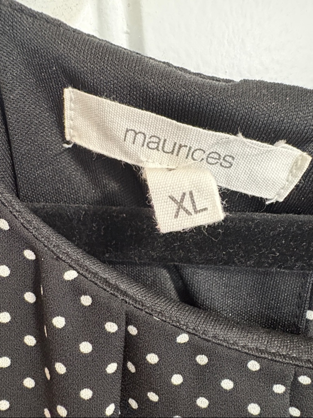 Maurices Black and White Polka Dot Dress - Picture 2 of 4